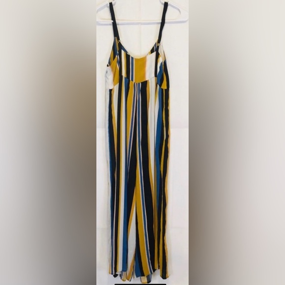 Urban Outfitters Tootsie Button-Down Cropped Jumpsuit - Picture 8 of 11